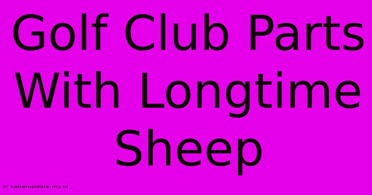 Golf Club Parts With Longtime Sheep